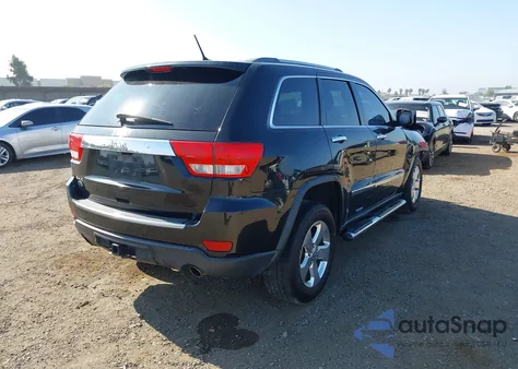 2013 Jeep Grand Cherokee Overland z USA, uszkodzony, nr VIN 1C4RJFCT4DC543899